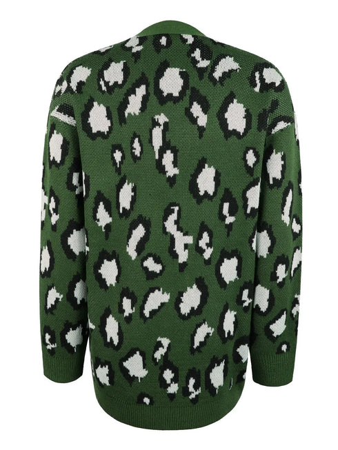 'Ulani' Animal Print Cardigan - Celes Fashion